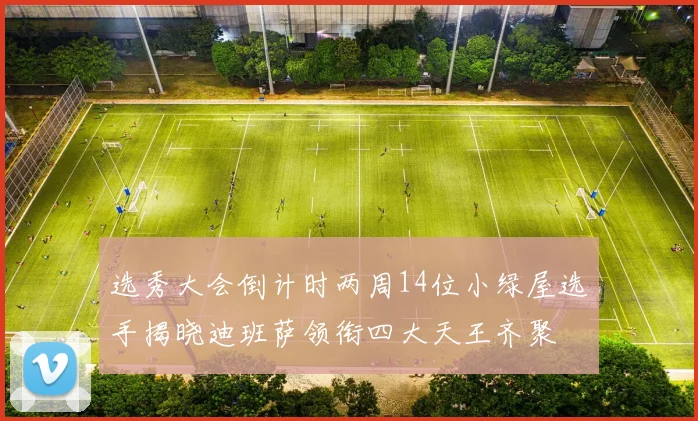 选秀大会倒计时两周14位小绿屋选手揭晓迪班萨领衔四大天王齐聚